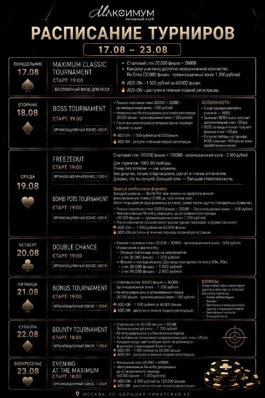 Double Chance Tournament